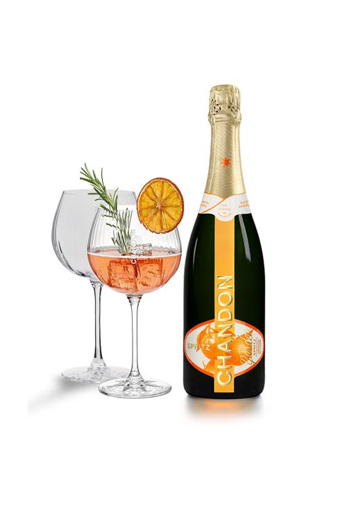 chandon garden spritz glass